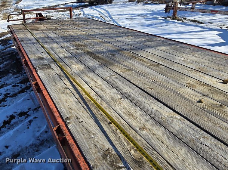 image for item EQ3933 1989 Blair trailer  equipment trailer