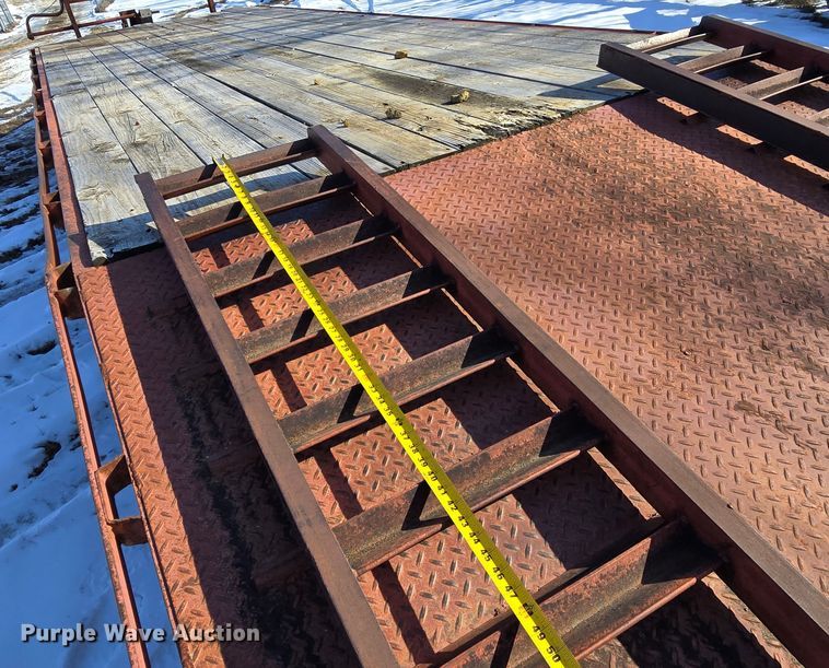 image for item EQ3933 1989 Blair trailer  equipment trailer