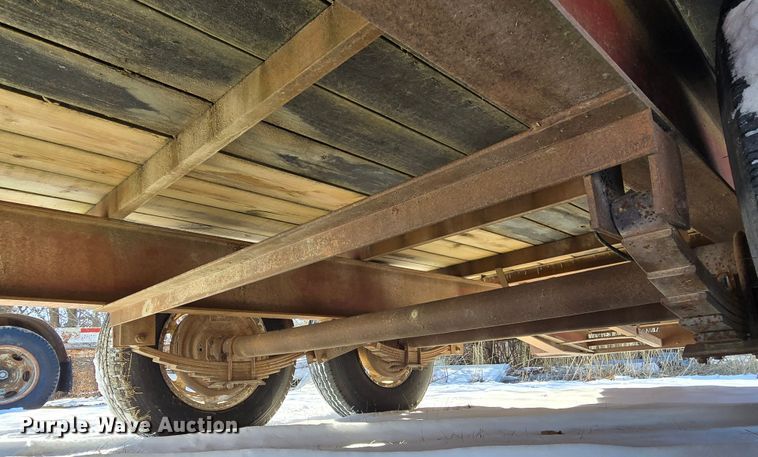 image for item EQ3933 1989 Blair trailer  equipment trailer