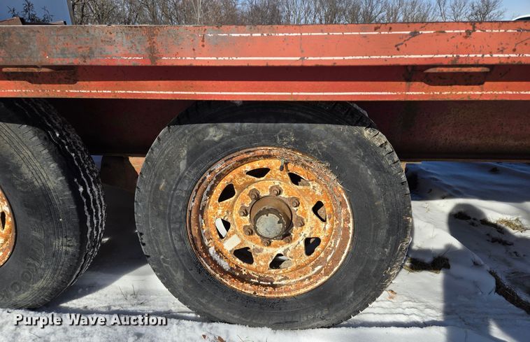 image for item EQ3933 1989 Blair trailer  equipment trailer
