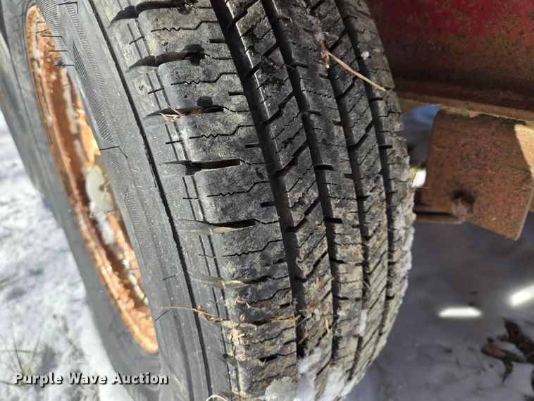 image for item EQ3933 1989 Blair trailer  equipment trailer