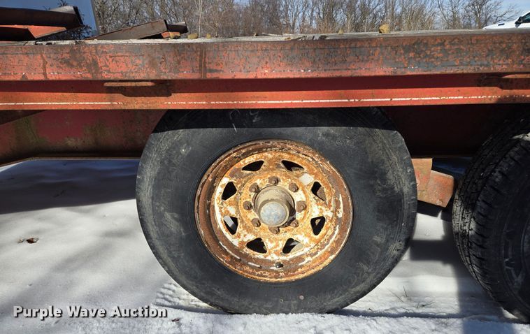 image for item EQ3933 1989 Blair trailer  equipment trailer