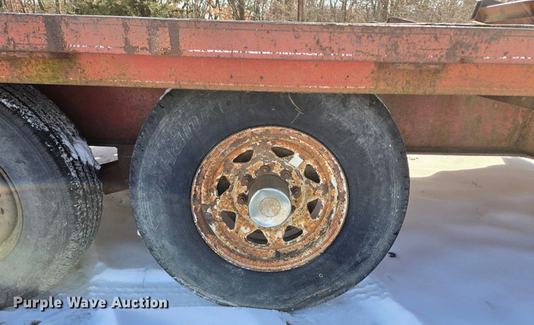 image for item EQ3933 1989 Blair trailer  equipment trailer