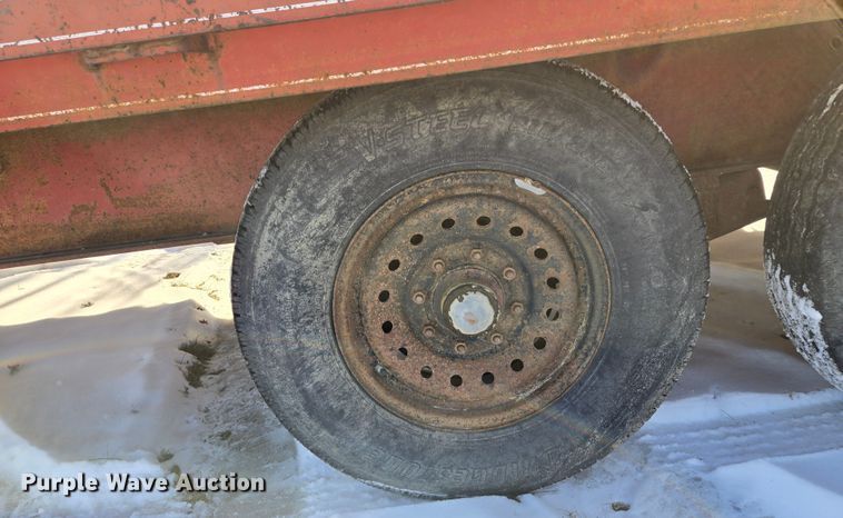 image for item EQ3933 1989 Blair trailer  equipment trailer