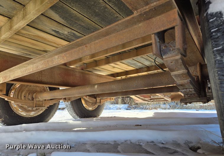 image for item EQ3933 1989 Blair trailer  equipment trailer