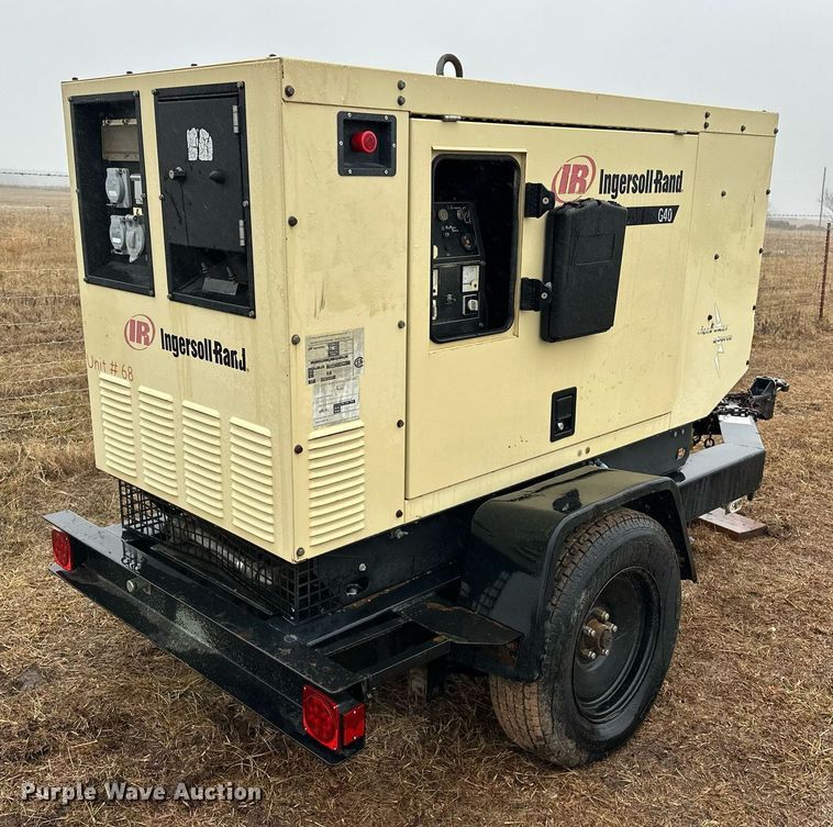 image for item ER4881 2002 Ingersoll Rand G40 generator