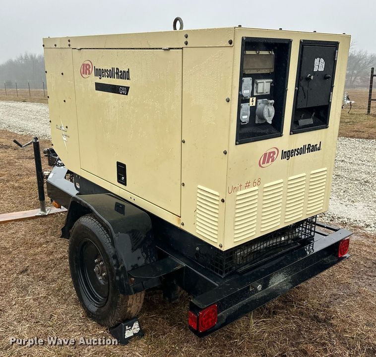 image for item ER4881 2002 Ingersoll Rand G40 generator