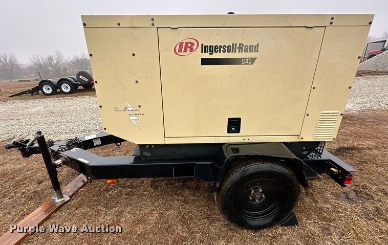 image for item ER4881 2002 Ingersoll Rand G40 generator