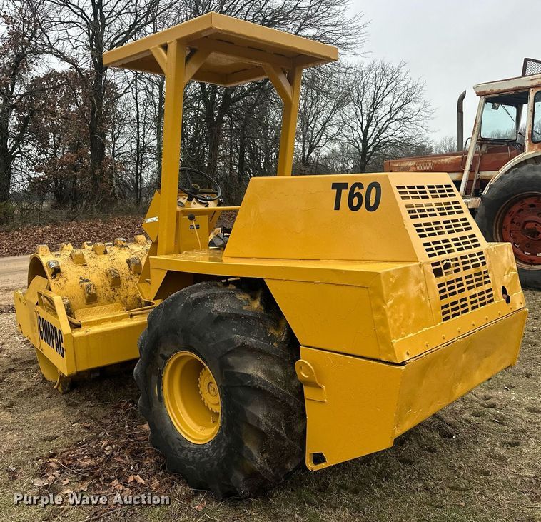 image for item ER4950 1998 Compac T60 single drum vibratory roller