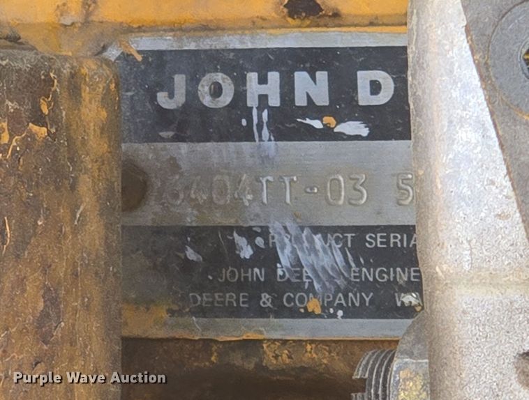 image for item ER5119 1979 John Deere 690B excavator