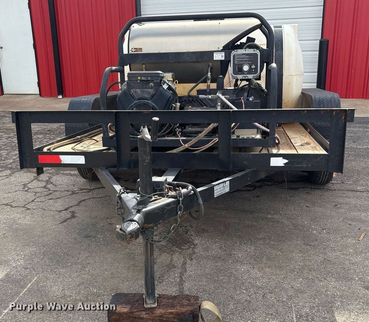 image for item EY9890 Super Brute 65110 hot pressure washer trailer