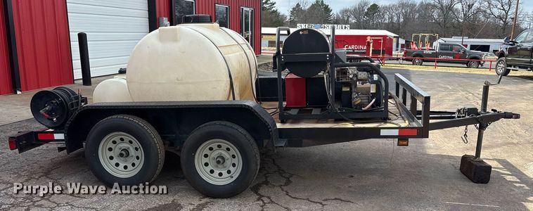 image for item EY9890 Super Brute 65110 hot pressure washer trailer