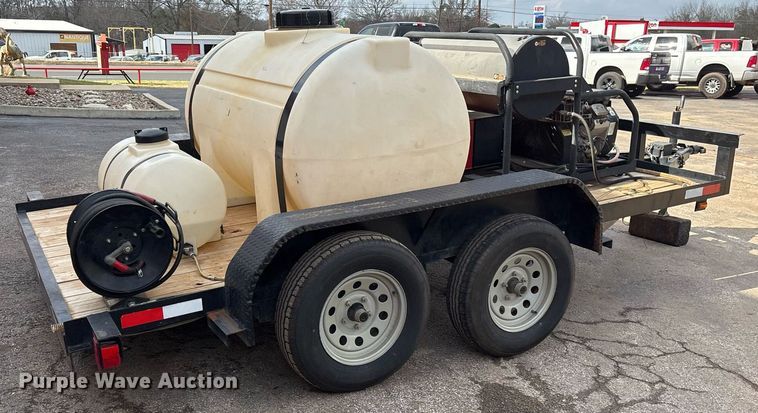 image for item EY9890 Super Brute 65110 hot pressure washer trailer