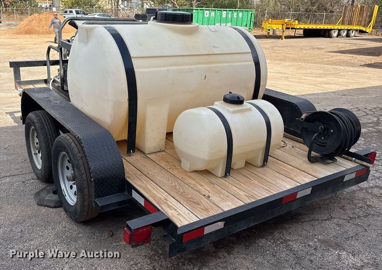 image for item EY9890 Super Brute 65110 hot pressure washer trailer