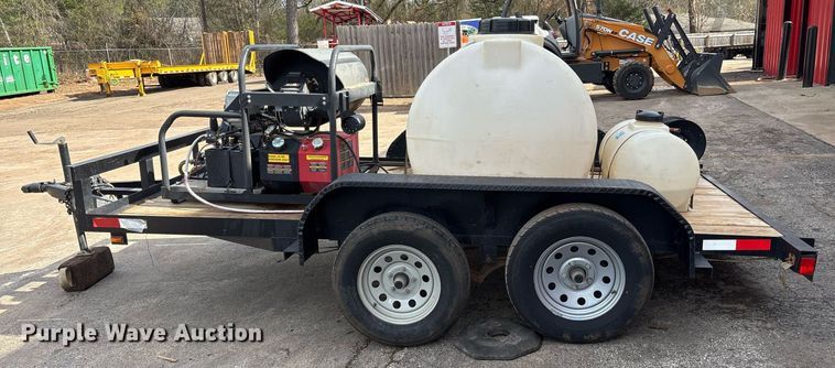 image for item EY9890 Super Brute 65110 hot pressure washer trailer