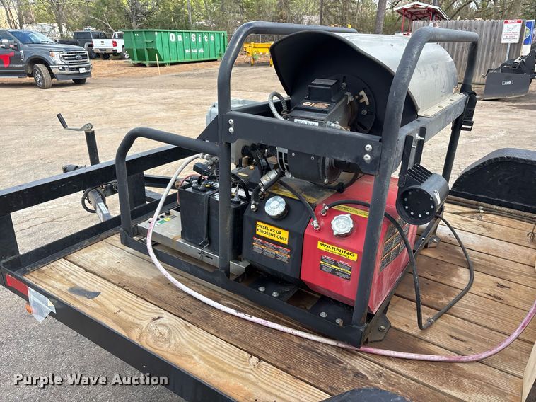 image for item EY9890 Super Brute 65110 hot pressure washer trailer