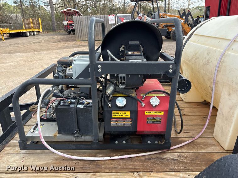 image for item EY9890 Super Brute 65110 hot pressure washer trailer