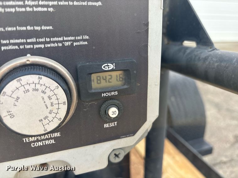 image for item EY9890 Super Brute 65110 hot pressure washer trailer