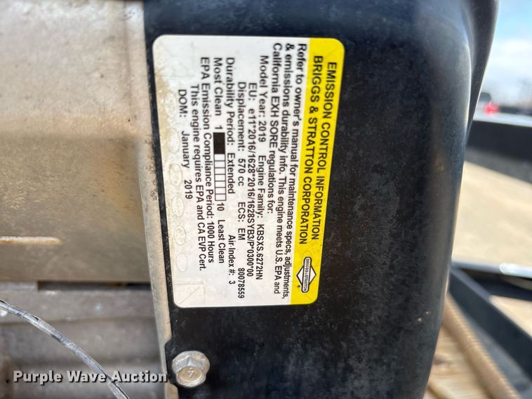 image for item EY9890 Super Brute 65110 hot pressure washer trailer