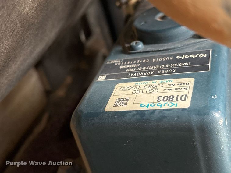 image for item EY9897 2012 Bobcat E32 mini excavator