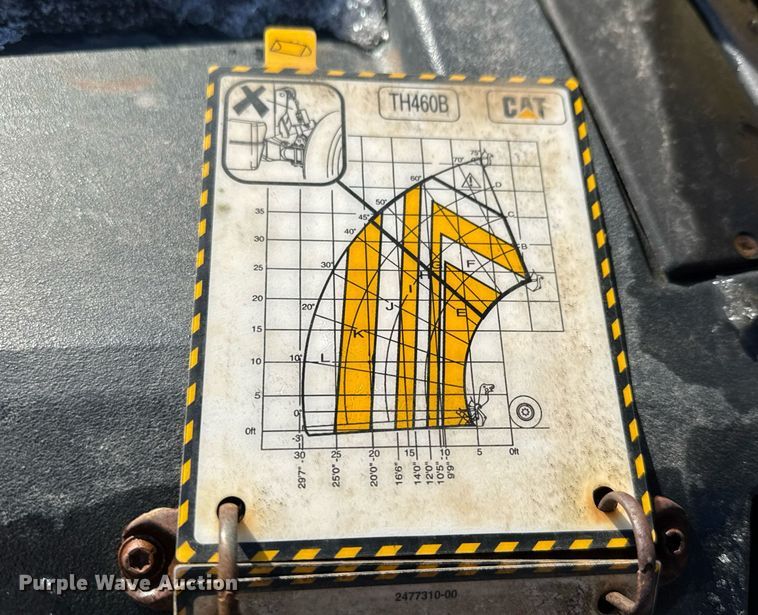image for item LH9418 2004 Caterpillar TH460B telehandler