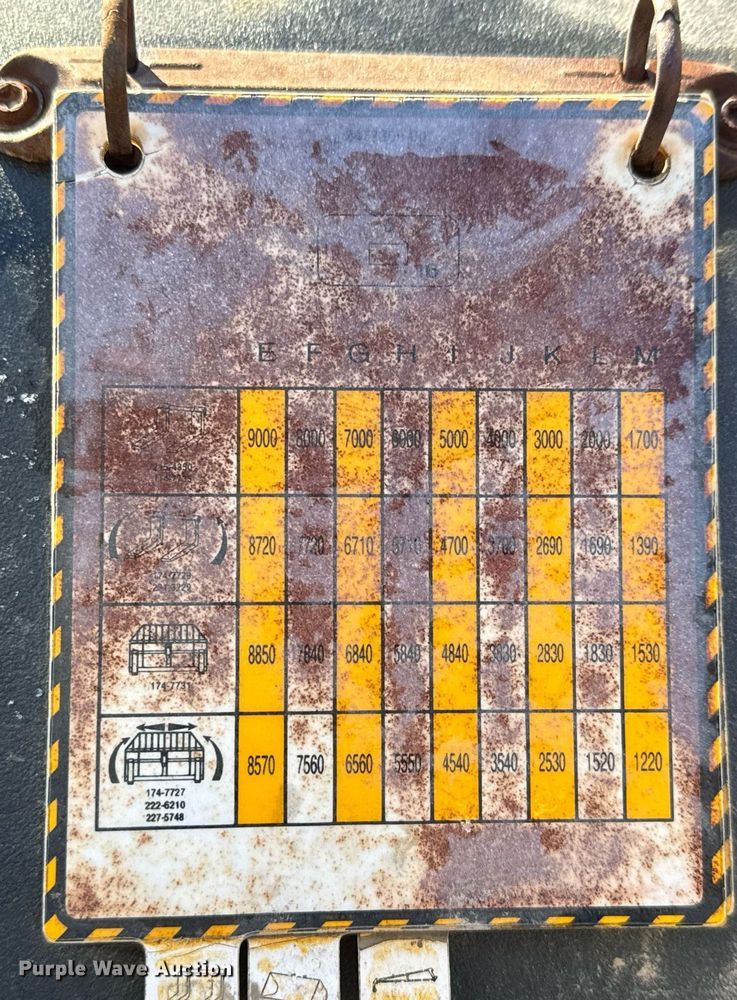 image for item LH9418 2004 Caterpillar TH460B telehandler