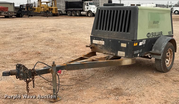 image for item LH9483 2011 Sullair 185DPQJD air compressor