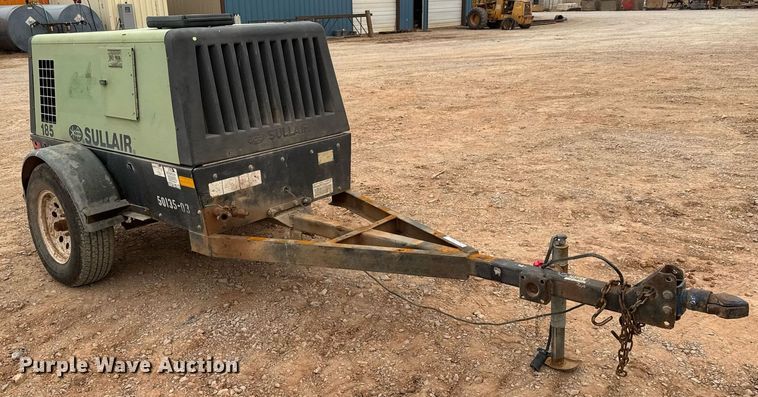 image for item LH9483 2011 Sullair 185DPQJD air compressor