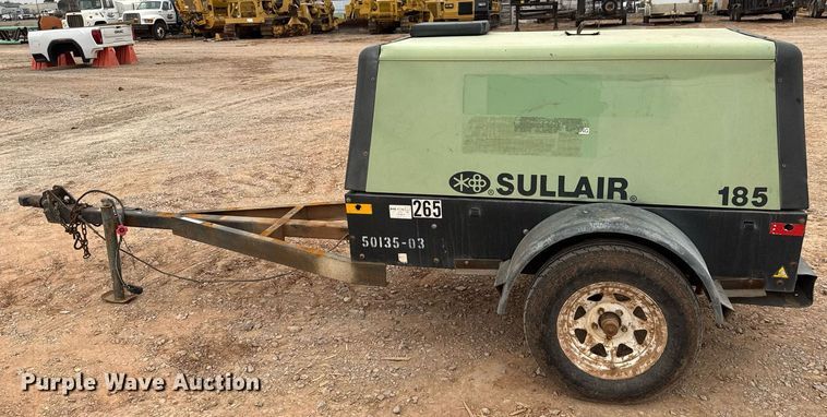 image for item LH9483 2011 Sullair 185DPQJD air compressor