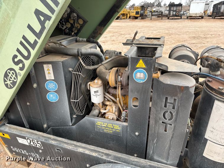 image for item LH9483 2011 Sullair 185DPQJD air compressor