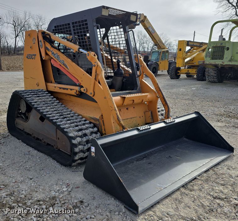 image for item LX9037 2007 Case 450CT tracked skid steer loader