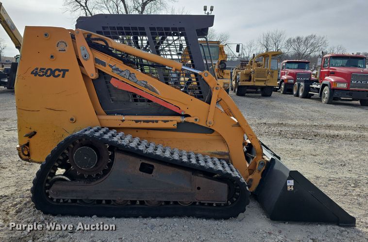 image for item LX9037 2007 Case 450CT tracked skid steer loader