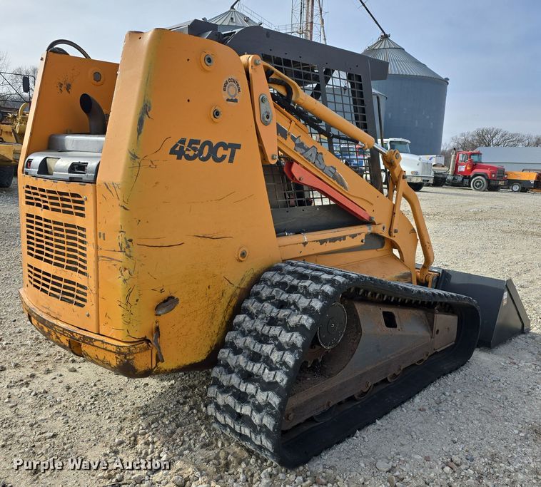 image for item LX9037 2007 Case 450CT tracked skid steer loader