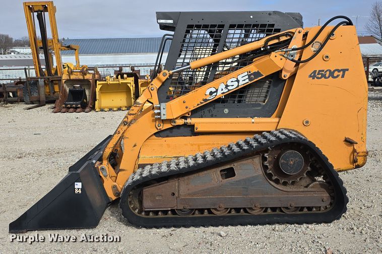 image for item LX9037 2007 Case 450CT tracked skid steer loader