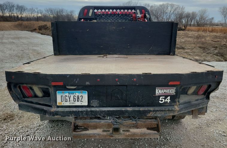 image for item NB9802 2014 Dodge Ram 5500 Crew Cab flatbed truck