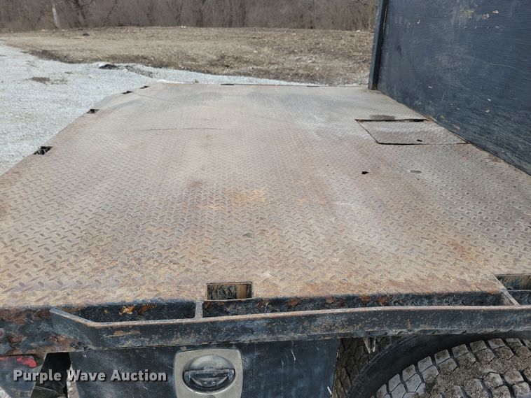 image for item NB9802 2014 Dodge Ram 5500 Crew Cab flatbed truck