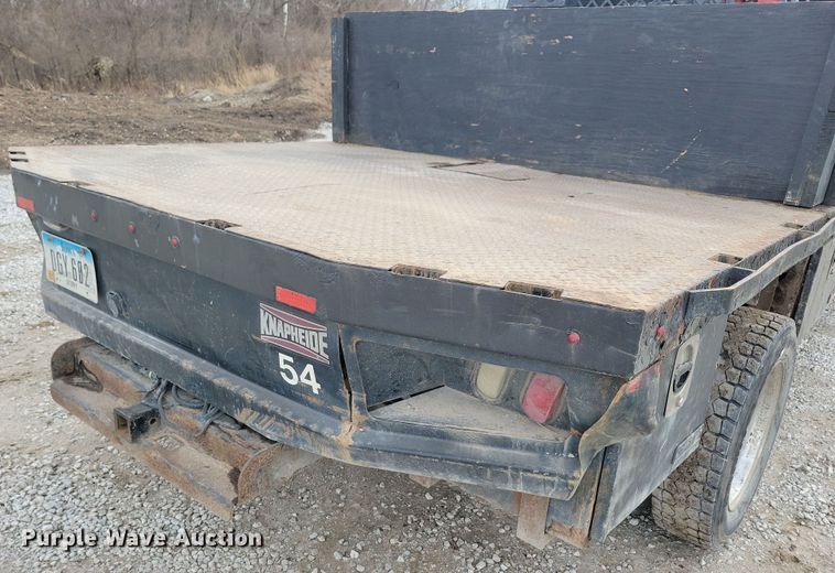 image for item NB9802 2014 Dodge Ram 5500 Crew Cab flatbed truck