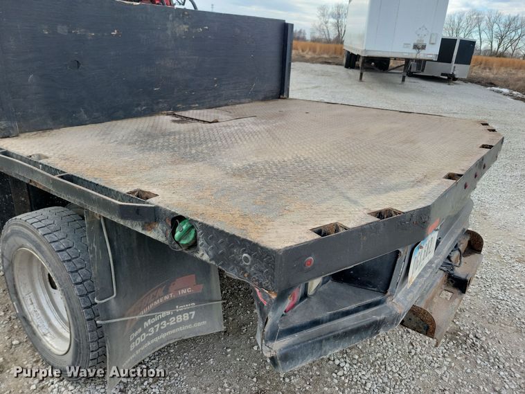 image for item NB9802 2014 Dodge Ram 5500 Crew Cab flatbed truck