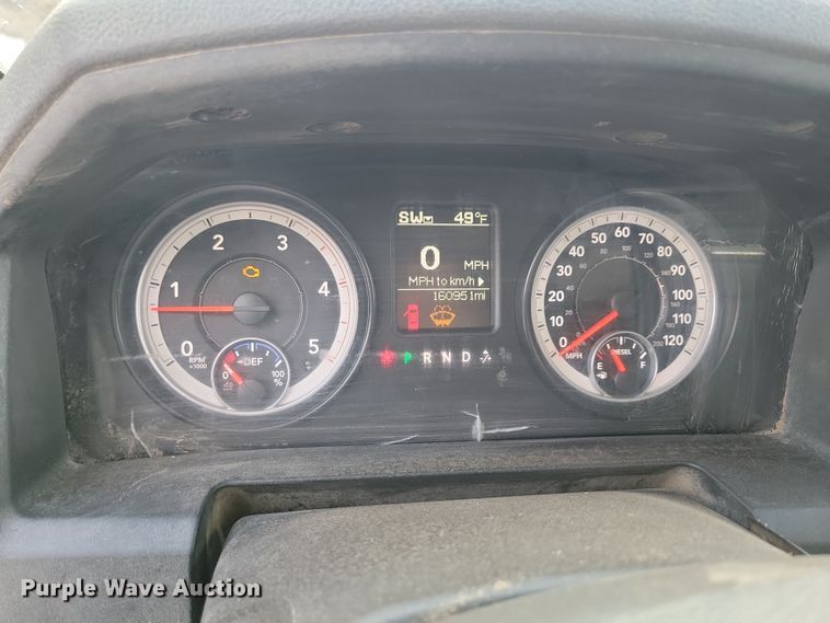 image for item NB9802 2014 Dodge Ram 5500 Crew Cab flatbed truck