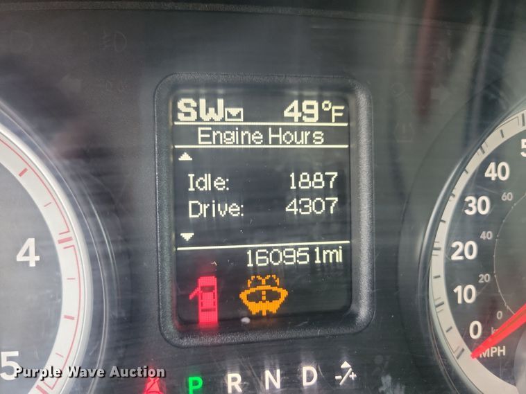 image for item NB9802 2014 Dodge Ram 5500 Crew Cab flatbed truck