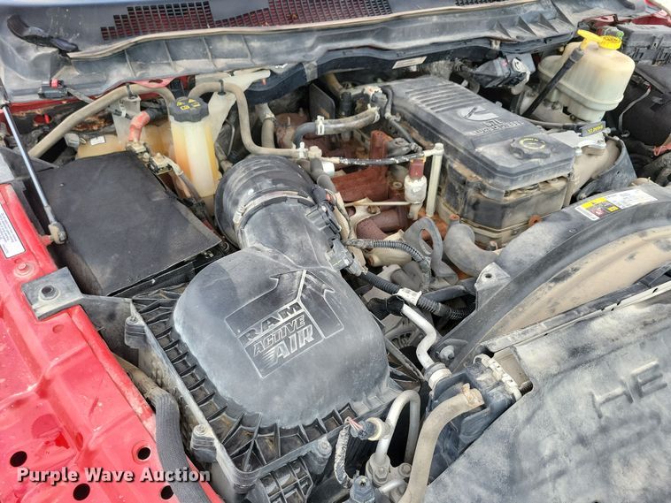 image for item NB9802 2014 Dodge Ram 5500 Crew Cab flatbed truck