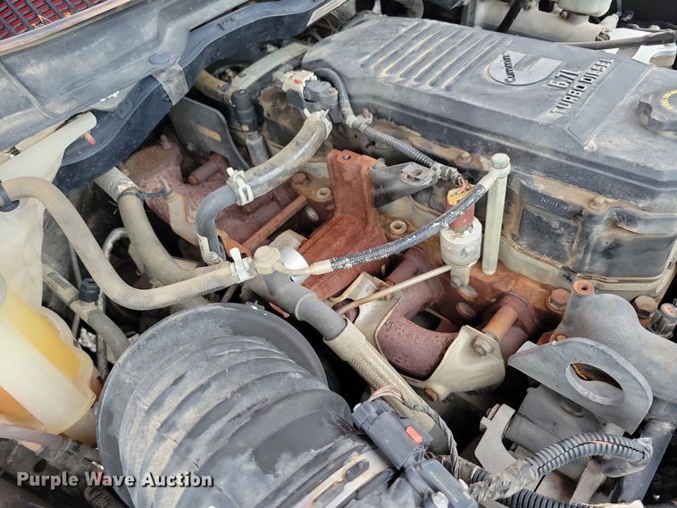 image for item NB9802 2014 Dodge Ram 5500 Crew Cab flatbed truck