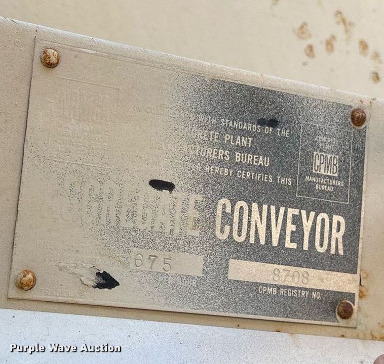 image for item OK9529 Johnson Ross concrete batch plant