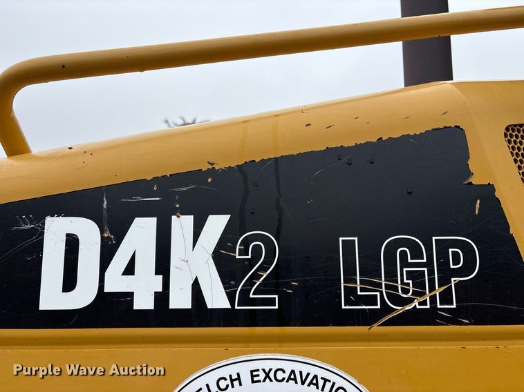 image for item OK9535 2012 Caterpillar D4K2 LGP dozer