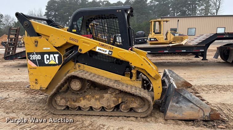 image for item OK9539 2016 Caterpillar 289D tracked skid steer loader