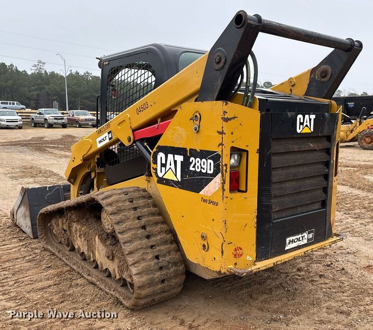 image for item OK9539 2016 Caterpillar 289D tracked skid steer loader