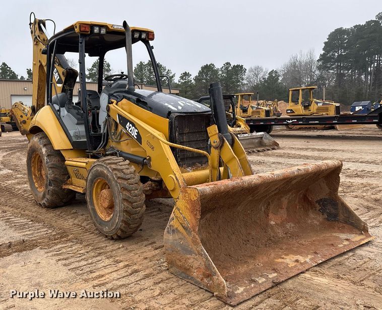 image for item OK9540 2010 Caterpillar 420E backhoe