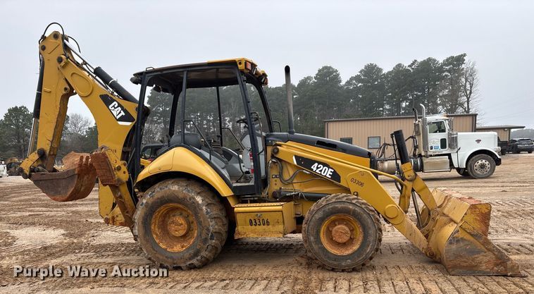 image for item OK9540 2010 Caterpillar 420E backhoe
