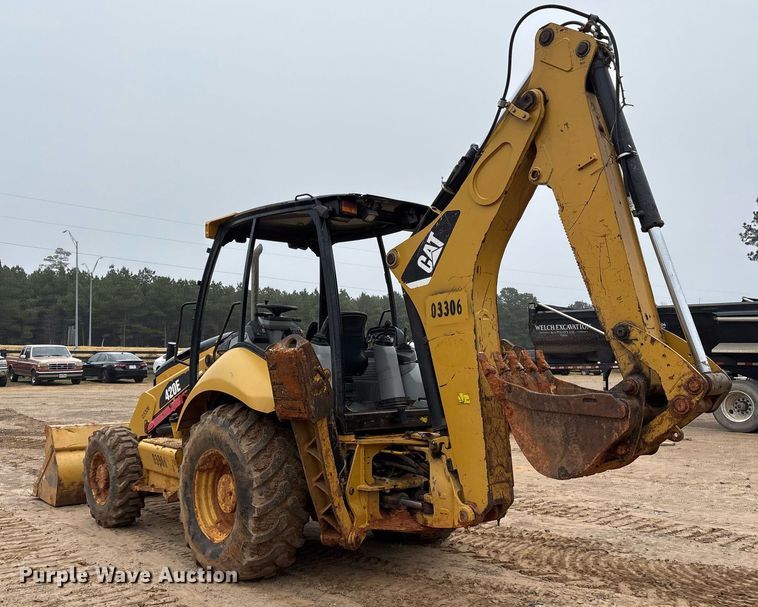 image for item OK9540 2010 Caterpillar 420E backhoe