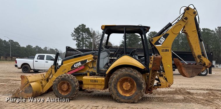 image for item OK9540 2010 Caterpillar 420E backhoe